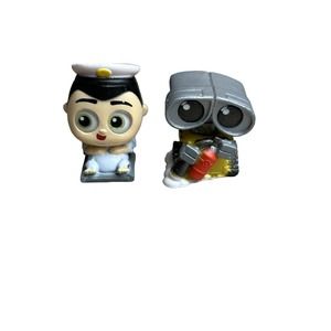 Disney Doorables Series 10 l Wall-E and Captain B. McCrea Set of 2 - FRESH OPEN